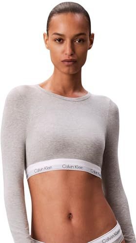 Calvin Klein - Onderhemd - Grijs - Jersey - Elastische Taille