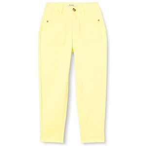 Garcia Kids Meisjesbroek non-denim broek, fresh lemon, 158 cm (Slank)