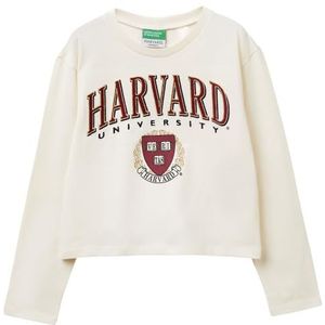 United Colors of Benetton T-shirt M/L, Wit, 130