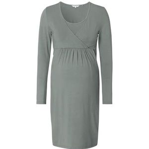 Noppies Gaja Nursing Bi-Stretch Dress Ls Jurk, Sage - N155, XL