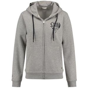 KEYLARGO Sweet Apple Jacket gebreide jas voor dames, Grey Mel. (1105), L