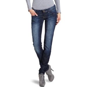 Calvin Klein Jeans Dames Jeans Lage tailleband, CWA502EC3MP, blauw (D77)., 28W x 34L