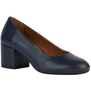 Geox Dames D Eleana A Pump, Navy, 37,5 EU, Donkerblauw, 37.5 EU