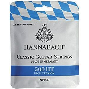 Hannabach 500HT snaren voor klassieke gitaar set High Tension