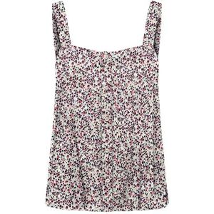 Jdy Sezen Life S/L Top WVN Dia, cloud dancer, L