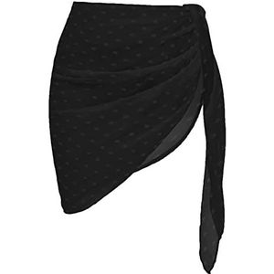 Ekouaer Zacht voor dames, Swiss Dot-Black1, S