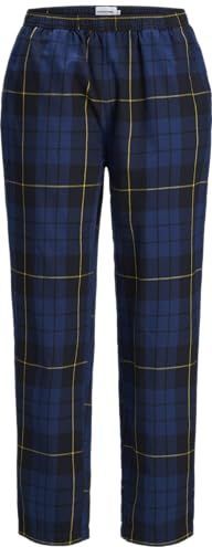 ZWEMBROEK ROX IN BOXERSHORT, MAAT 122/128, KLEUR DONKER BLAUW MET GEEL