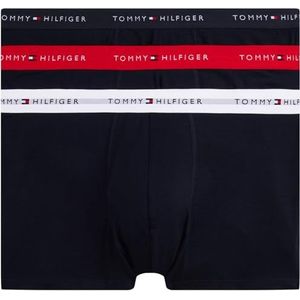 TOMMY HILFIGER Heren BT 3P TRUNK UM0UM03577, Zwart, XXL, Zwart (Des Sky/Primair Rood/Wit), XXL