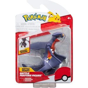 Pokemon Figuur Garchomp – 11 cm Pokémon Figuren – Nieuw 2024 – Officieel Gelicentieerd Pokémon Speelgoed