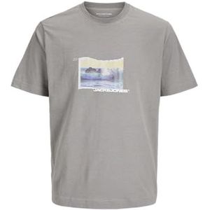 Jack & Jones - Jocsagoo Photo Slub Tee - T-shirt - Groen - 100% Katoen