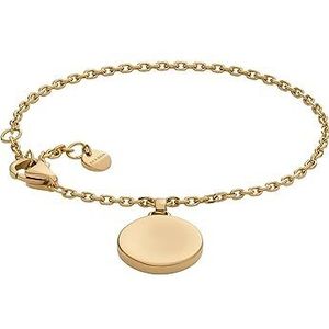 Skagen Kariana Kiezelsteen Goudkleurige Roestvrijstalen Armband voor Dames, SKJ1751710