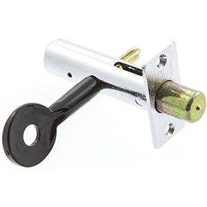 Sterling SBC260 veiligheidsdeurgrendel en 1 sleutel, chroom, wit, messing plated