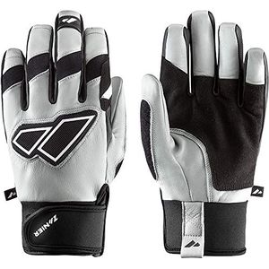 Zanier Unisex – volwassenen 21010-9120-6,5 handschoenen, zilver, zwart, 6,5