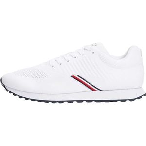 Tommy Hilfiger - New Runner Eva Corpo Knit - Sneakers - Wit - Low Top