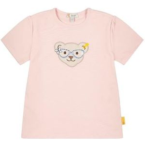 Steiff T-shirt voor meisjes, korte mouwen, Seashell PINK, Seashell Pink, 116 cm