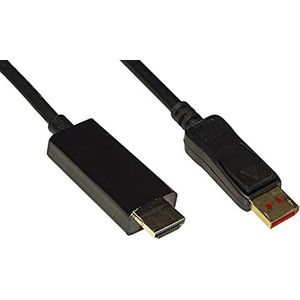 LINK LKCDPH1425 DisplayPort-kabel 1.4 - HDMI 2.0 vergulde contacten 4Kx2K 60Hz 18Gbps Hdr Rgb 4:4 Mt 5