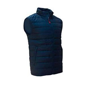 LMA Workwear 5046 OMBRE heren mouwloos gewatteerde jas, maat L, marineblauw