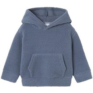 NAME IT Unisex Nmnreteddy Nreg Teddy Wh Unb capuchontrui, stone, 92