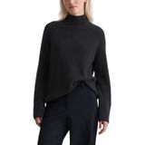 Marc O'Polo - Trui - Navy - Knitwear - Lange Mouw - Losse Pasvorm