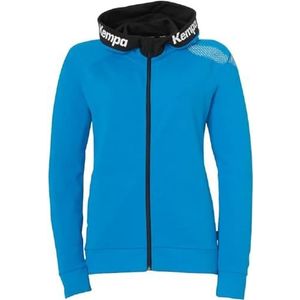 Kempa Core 26 Hood Jacket Vrouwen Meisjes Hooded Jas Trainingsjack Sweatshirt Hoody Trui met Capuchon Handbal Volleybal Indoor Gym Fitness, XS