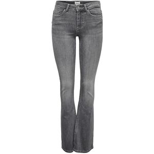 ONLY Flared Jeans ONLBLUSH Grey Denim