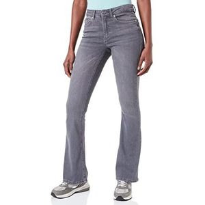 ONLY ONLBlush Mid Flared Jeans voor dames, Grey denim, (XS) W x 34L