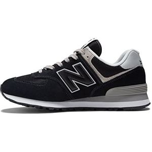 New Balance Heren Nb 574 Sneakers, Zwarte Evb, 37.5 EU