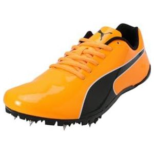 PUMA Unisex Evospeed Prep Sprint 3.5 Track and Field Schoen, Sun Stream PUMA Zwart PUMA Wit, 37 EU