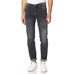 Replay Heren Anbass Powerstretch denim jeans, grijs (096 Medium Grey), 30W x 36L