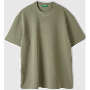 United Colors of Benetton T-shirt heren, Groen, XS