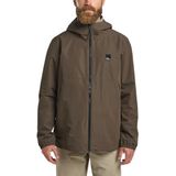 Jack Wolfskin - Functioneel Jack - Cold/Koffie - 100% Polyester - Ademend, Waterdicht, Winddicht