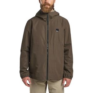 Jack Wolfskin - Functioneel Jack - Cold/Koffie - 100% Polyester - Ademend, Waterdicht, Winddicht