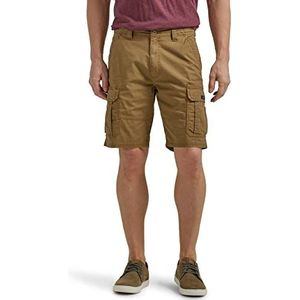 Wrangler Authentics Klassieke stretch cargoshorts voor heren, Kangoeroe, 46