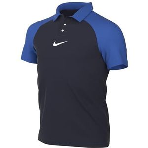Nike Uniseks-Kind Short Sleeve Polo Y Nk Df Acdpr Ss Polo K, Obsidiaan/Koningsblauw/Wit, DH9279-451, M