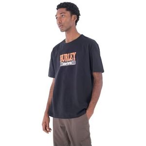 Hurley - Outdoor-T-shirt - Zwart - Heren - Oversized Pasvorm - 100% Katoen