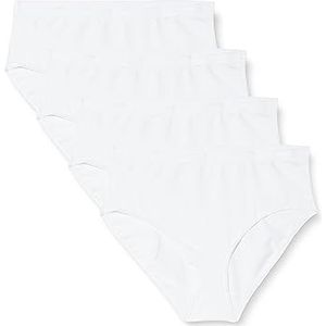 Dim Lingerie Femme Maxi dagelijkse slips, biologisch katoen, figuurvormend, wit, Wit., L