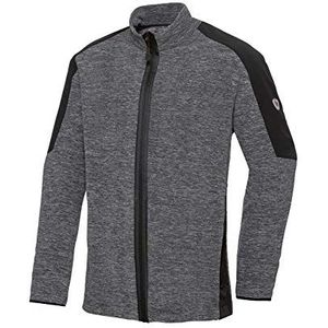 BP 1829-040-0213-XLn opstaande kraag fleece jack voor mannen, 100% polyester, ruimte-wit, XLn maat