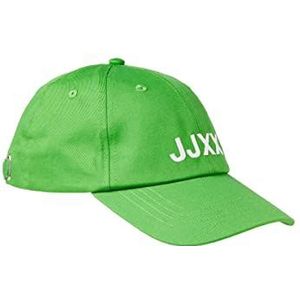 JACK & JONES Dames Jjxx Jxbasic Big Logo Noos Baseball Cap, Green Flash/Detail:/Groot logo op de voorkant, Eén maat