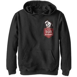 Disney Pocket Puppy capuchontrui uniseks kinderen jongens, SCHWARZ, XL