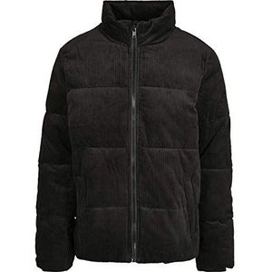 Urban Classics Boxy Corduroy Puffer Herenjas, zwart, XXL