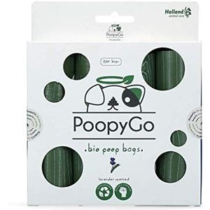 PoopyGo - 120 milieuvriendelijke poepzakjes met lavendelgeur - 1 stuk