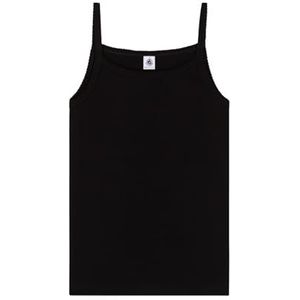 PETIT BATEAU - Topje met Bandjes - Zwart - Katoen - Singlet