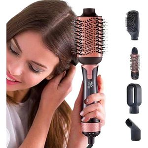 Avilia - Multifunctionele Haarborstel - 5-in-1 - 1200 W - Voor Krullen en Volume