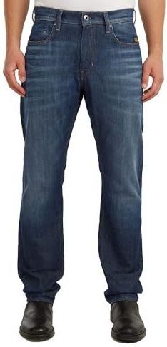 G-STAR Mosa Straight Jeans, Blauw (Antic Faded Lagoon D23692-b767-a942), 26W / 30L