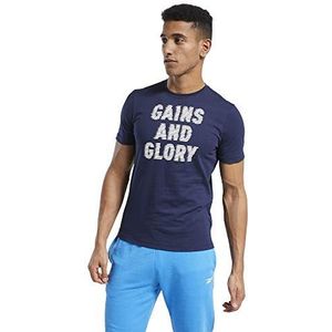 Reebok Heren Gs OPP Tee-Graphic onderhemd