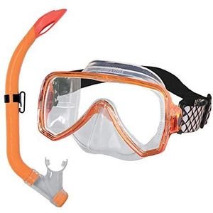 Beuchat Oceo Purge Junior Set van masker en snorkel, unisex, kinderen, oranje, FR (één maat)