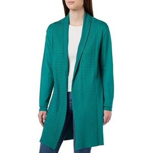 SIDONA Open cardigan voor dames 10426481-SI01, smaragdgroen, XS/S, smaragdgroen, XS/S