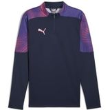 PUMA Individualfinal gebreide jas met 1/4-rits voor heren