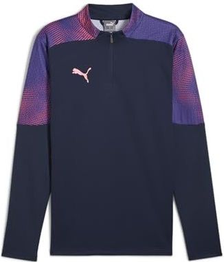 PUMA Individualfinal gebreide jas met 1/4-rits voor heren