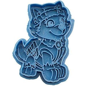 Cuticuter Paw Patrol Everest uitsteekvorm, blauw, 8 x 7 x 1,5 cm